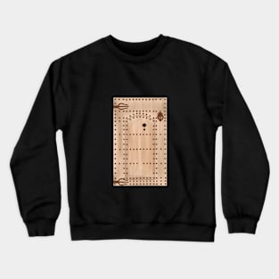 Old Traditional Moroccan Door Hand Drawn Crewneck Sweatshirt